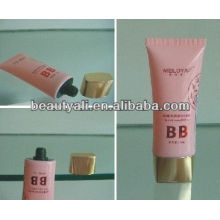 oval PE cosmetic tube